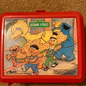 Vintage sesame street lunch box